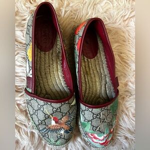 Gucci floral Multi color espadrilles Eu 39
